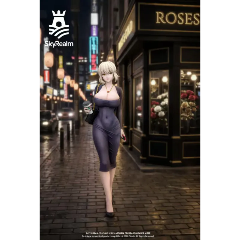 Fate Grand Order  City Girl Saber SkyRealm Studio