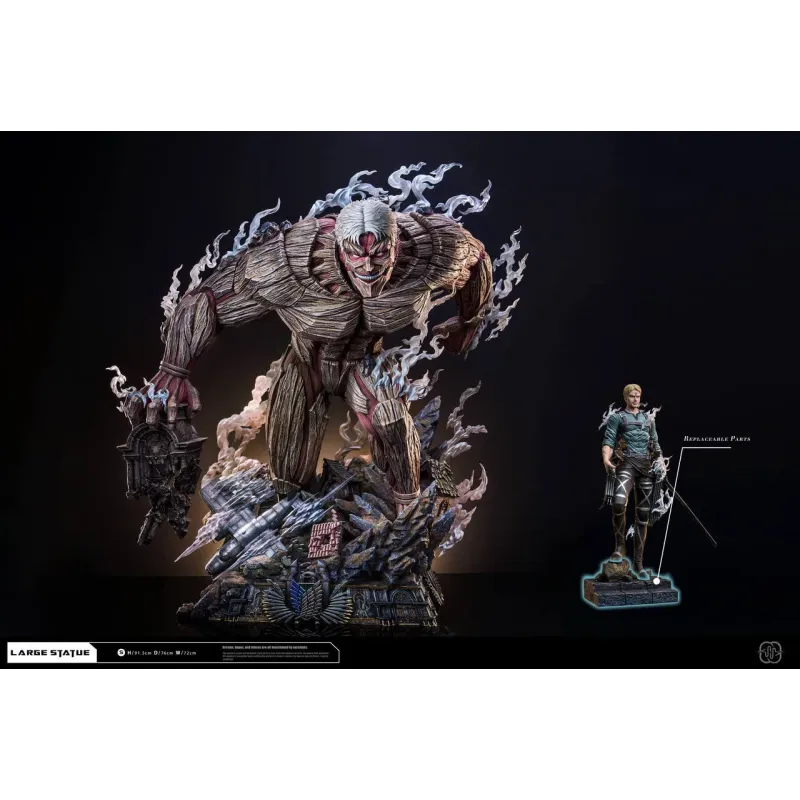 Attack on Titan The Armored Titan & Reiner Hertz Studio