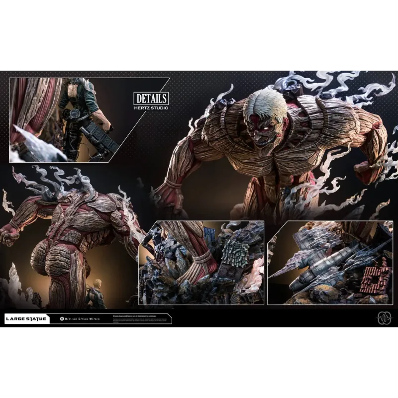 Attack on Titan The Armored Titan & Reiner Hertz Studio