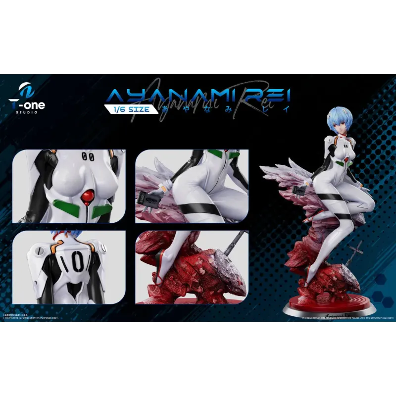 Neon Genesis Evangelion Rei Ayanami T-one Studio