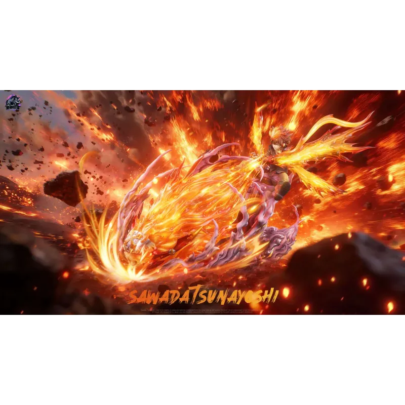 Katekyo Hitman Reborn Double X Burner Sawada Tsunayoshi Rhinoceros Studio