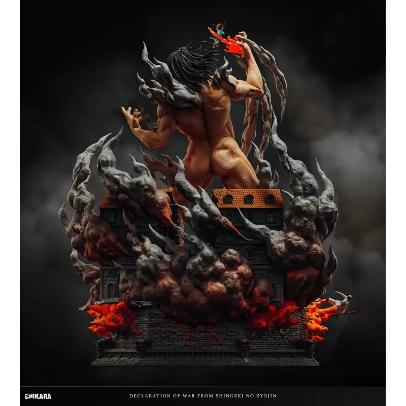 Attack on Titan Eren Declare War Chikara Studio