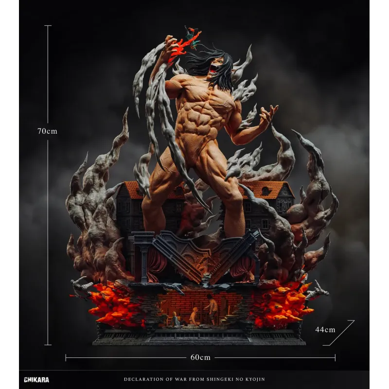 Attack on Titan Eren Declare War Chikara Studio