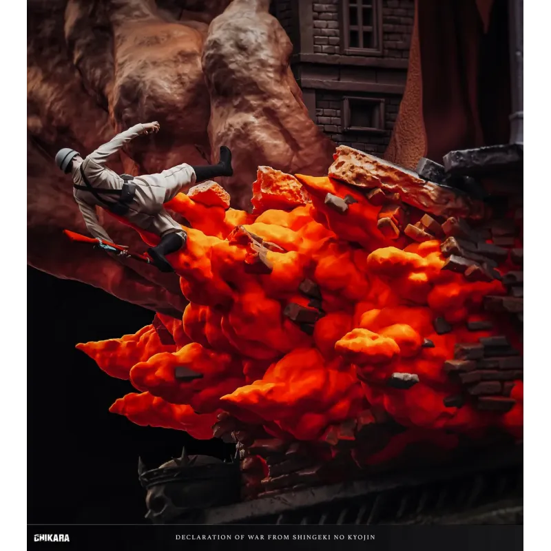 Attack on Titan Eren Declare War Chikara Studio