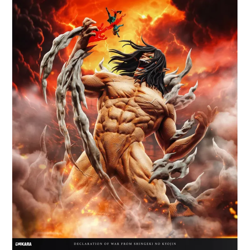 Attack on Titan Eren Declare War Chikara Studio