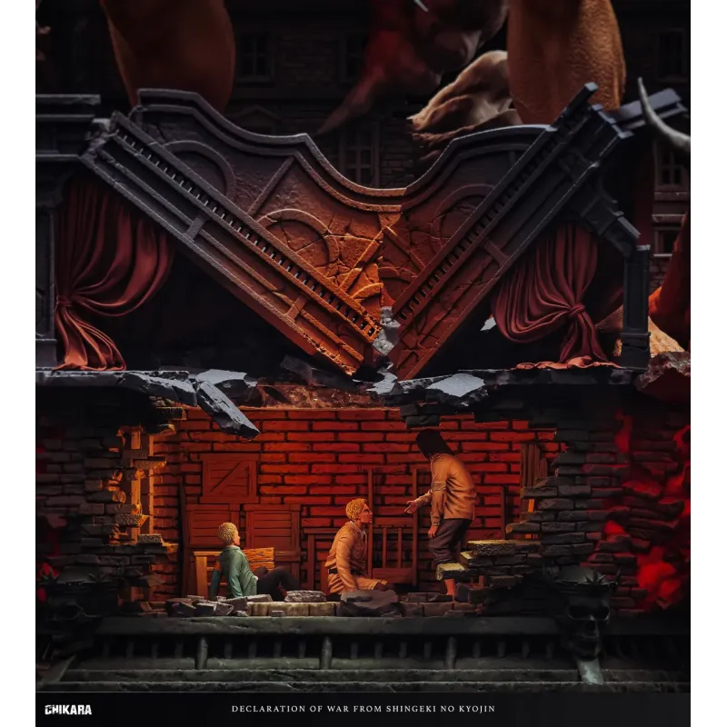 Attack on Titan Eren Declare War Chikara Studio