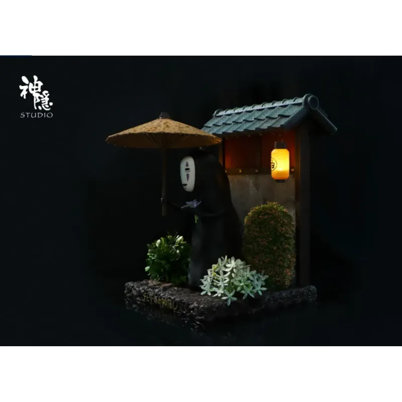 Spirited Away No face man rainy night mind SY Studio
