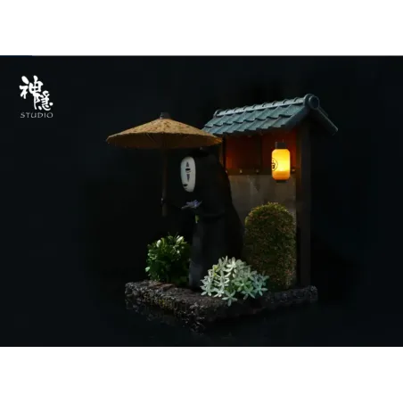 Spirited Away No face man rainy night mind SY Studio