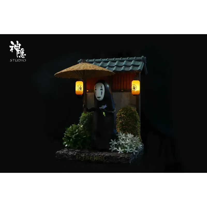 Spirited Away No face man rainy night mind SY Studio