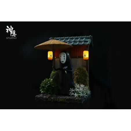 Spirited Away No face man rainy night mind SY Studio