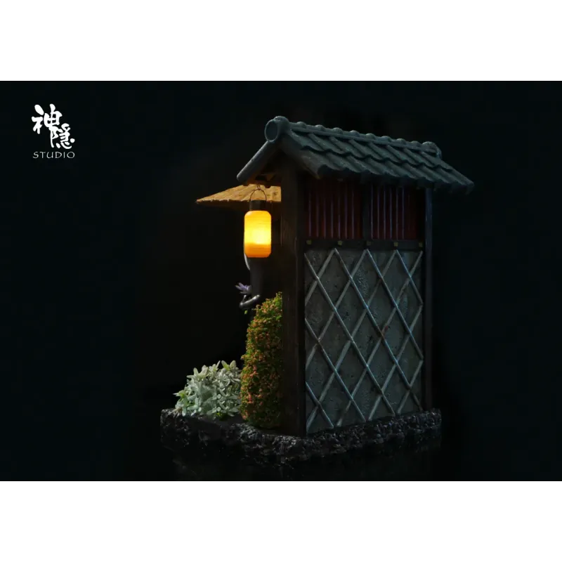 Spirited Away No face man rainy night mind SY Studio