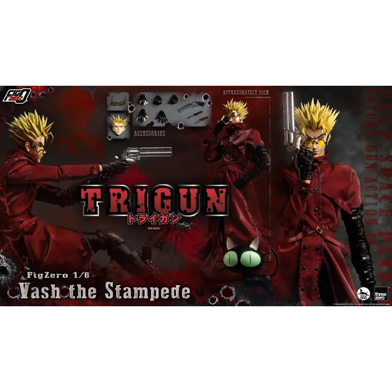 Trigun Vash the Stampede Threezero