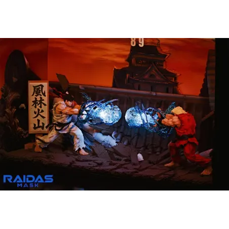 Street Fighter Ryu vs Ken Raidas Mask Studio