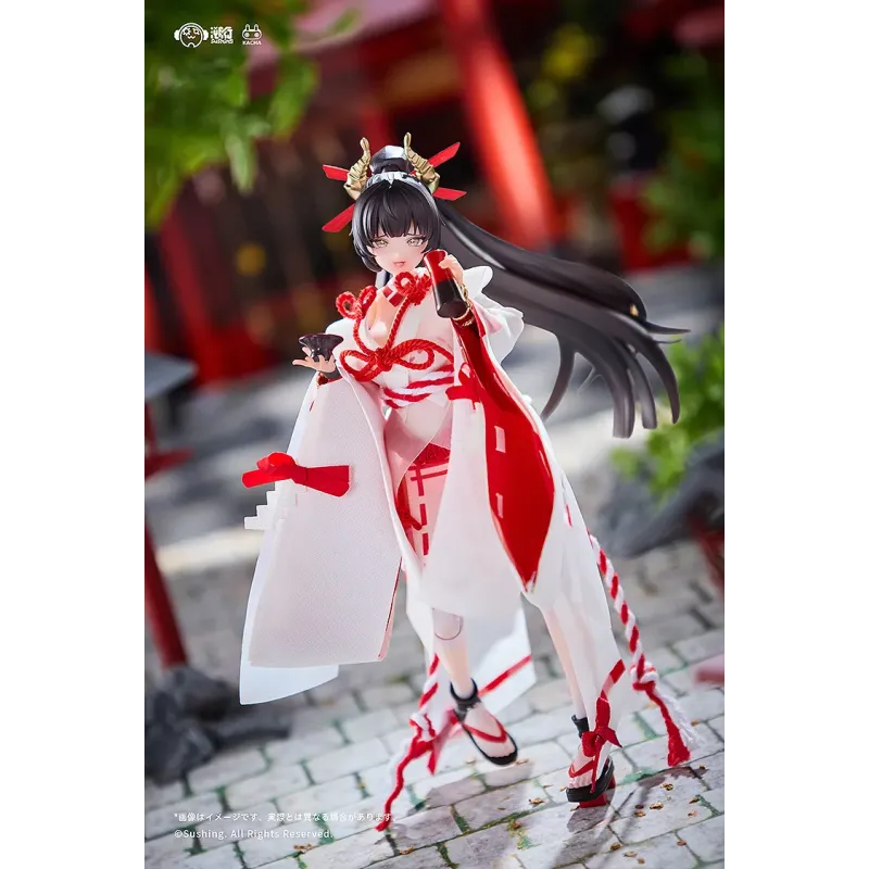 Original Character Combat Priestess Sakura Uefuji X Kikyou Uefuji Sushing Studio