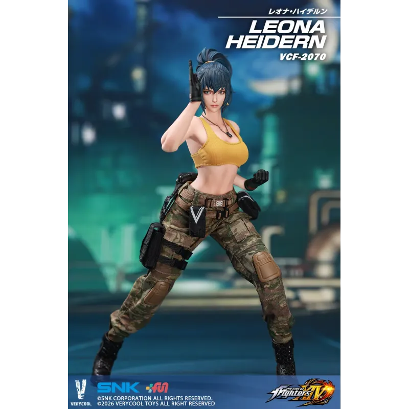 The King of Fighters XIV Leona Heidern VERYCOOL