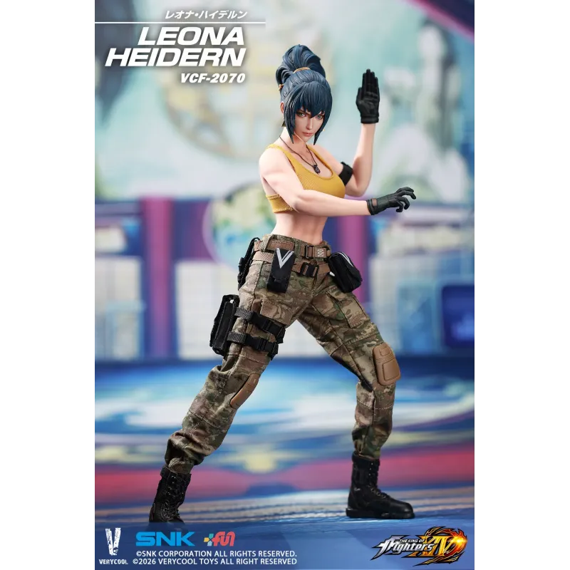 The King of Fighters XIV Leona Heidern VERYCOOL