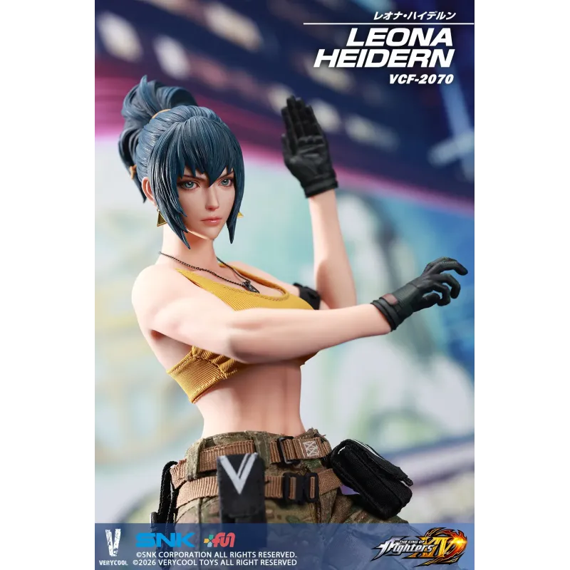 The King of Fighters XIV Leona Heidern VERYCOOL