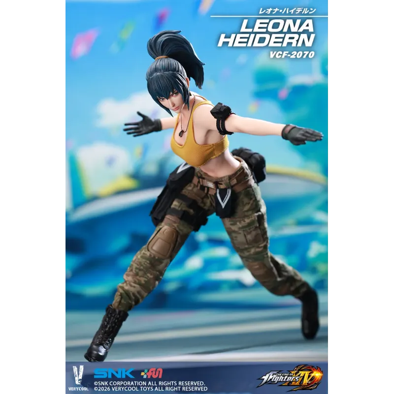 The King of Fighters XIV Leona Heidern VERYCOOL