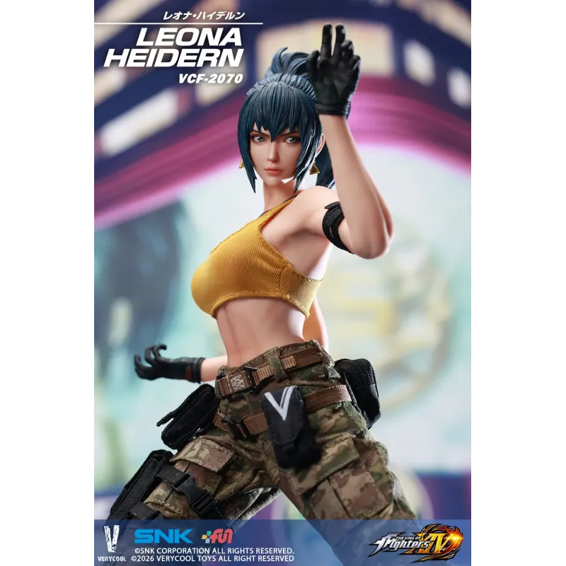 The King of Fighters XIV Leona Heidern VERYCOOL