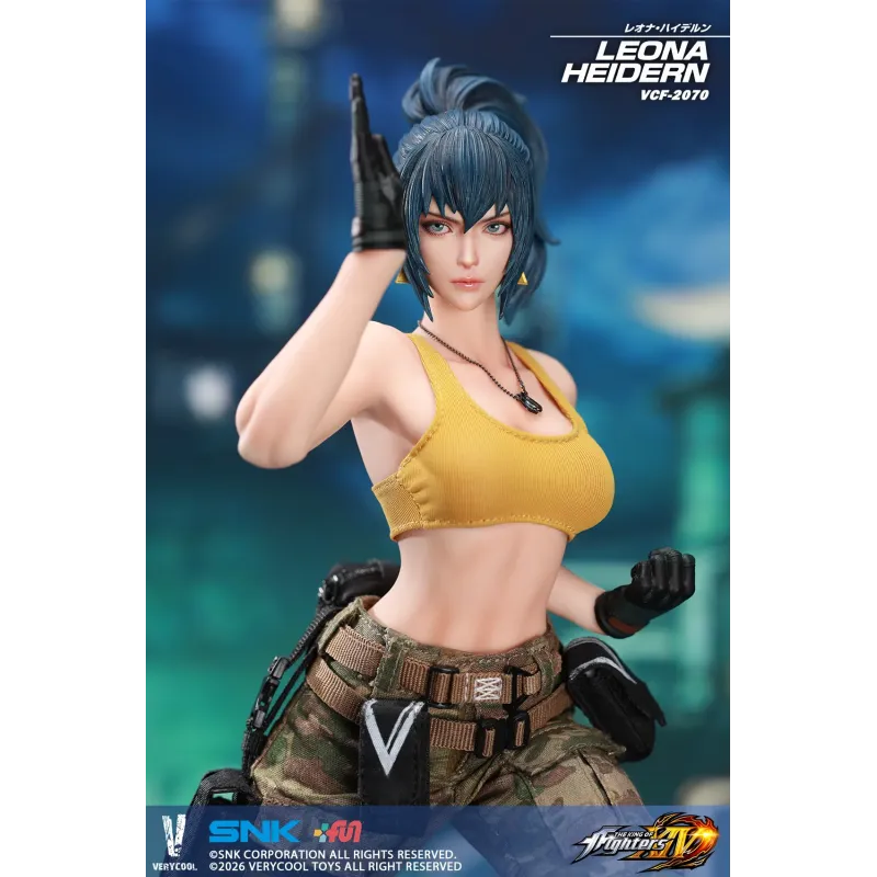 The King of Fighters XIV Leona Heidern VERYCOOL