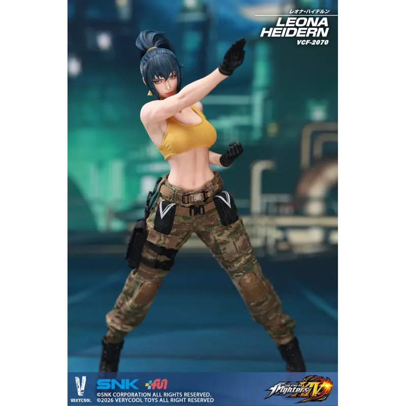 The King of Fighters XIV Leona Heidern VERYCOOL