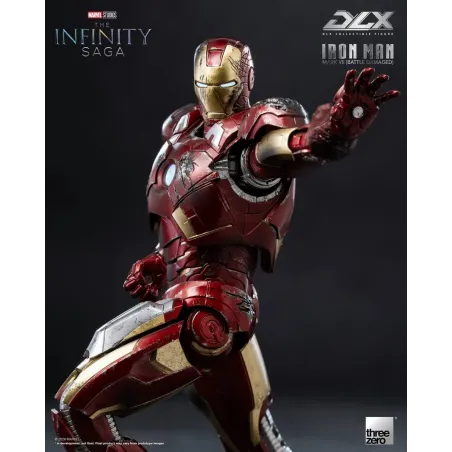 Marvel Studios: The Infinity Saga Iron Man Mark 7 Battle Damaged Threezero