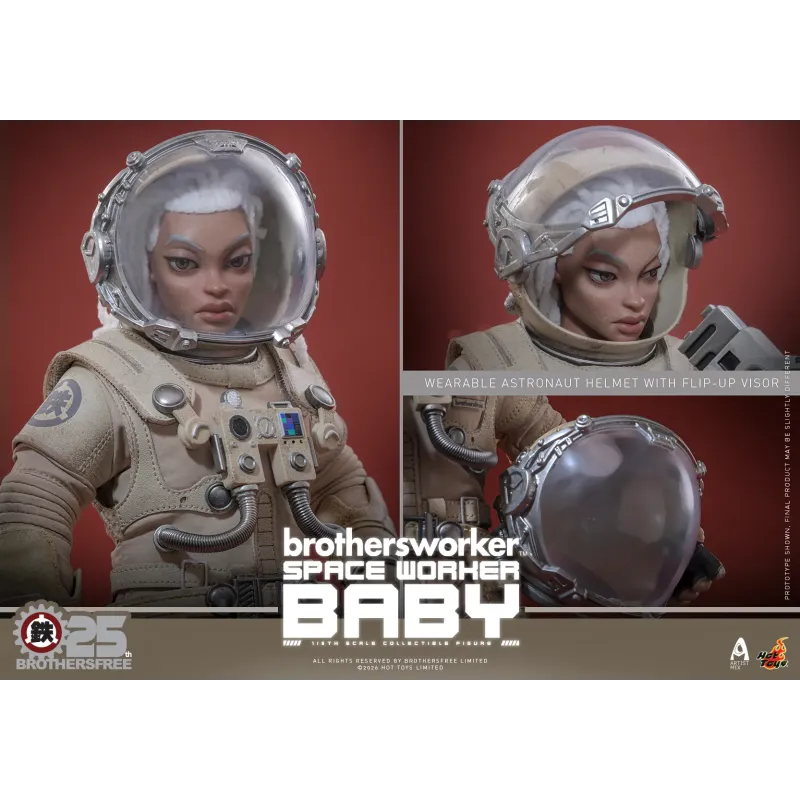 Original Character Space Worker Baby Hot Toys x Brothersfree