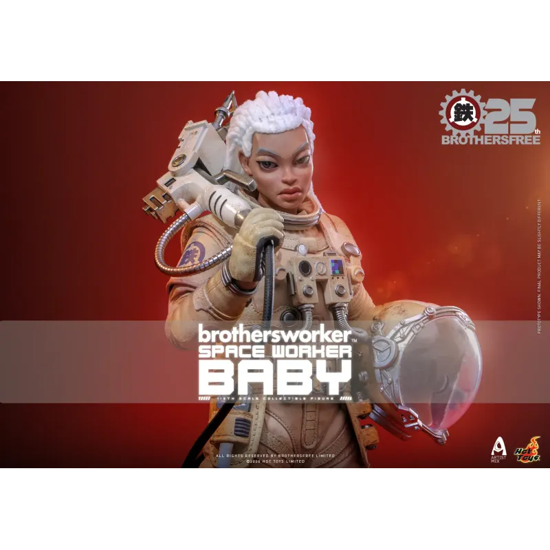Original Character Space Worker Baby Hot Toys x Brothersfree