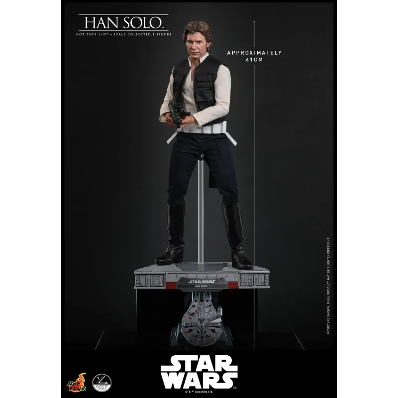 Star Wars Han Solo 1/4 Hot Toys