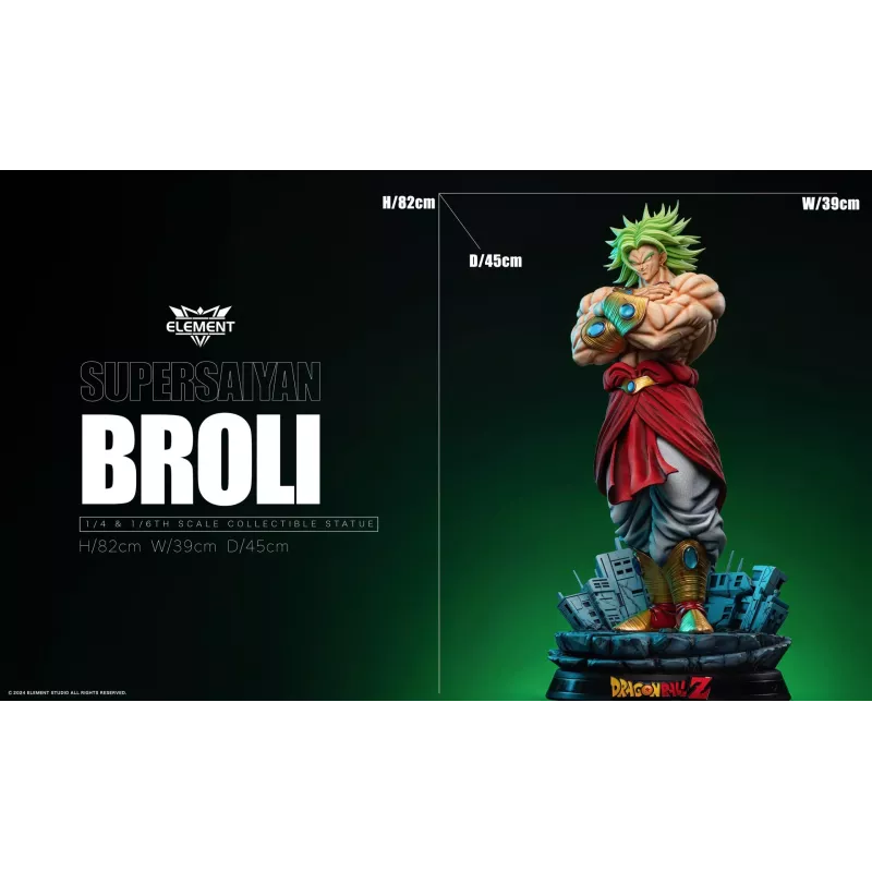 Dragon Ball Z Broly Element Studio