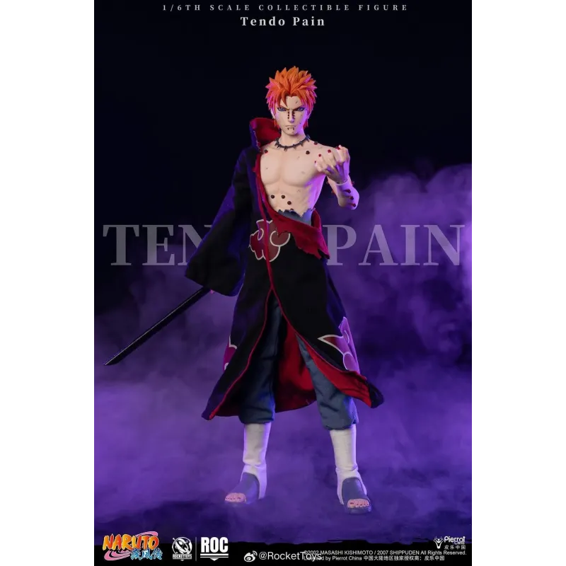 Naruto Shippuden Pain Battle Damaged RocketToys