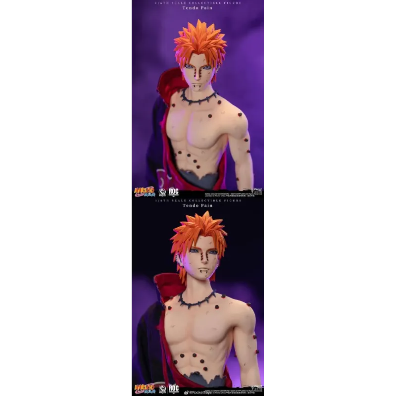 Naruto Shippuden Pain Battle Damaged RocketToys