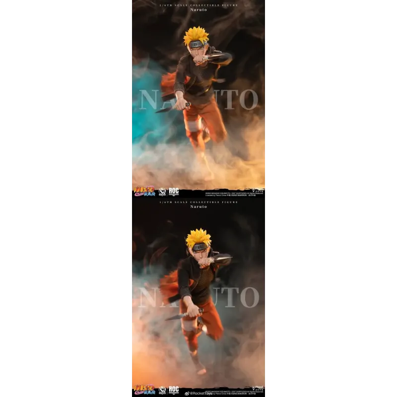Naruto Shippuden Naruto Battle Damaged RocketToys