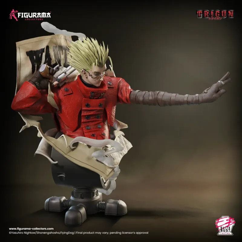 Trigun Vash The Stampede Bust Figurama