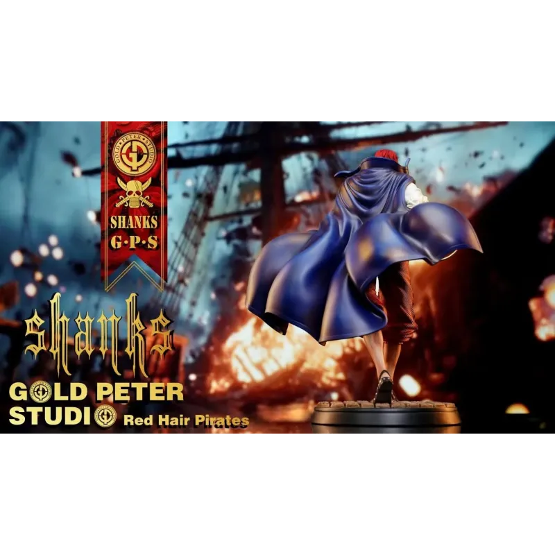 One Piece Shanks Gold Peter Studio