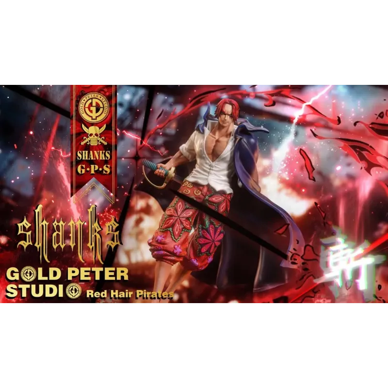 One Piece Shanks Gold Peter Studio