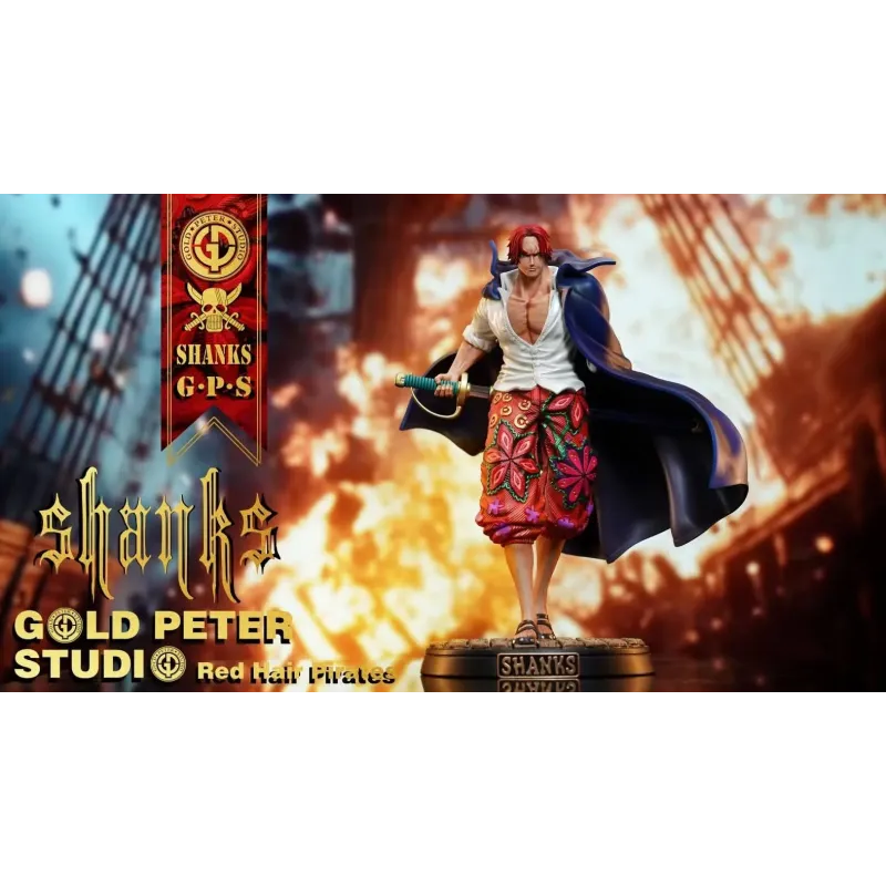 One Piece Shanks Gold Peter Studio
