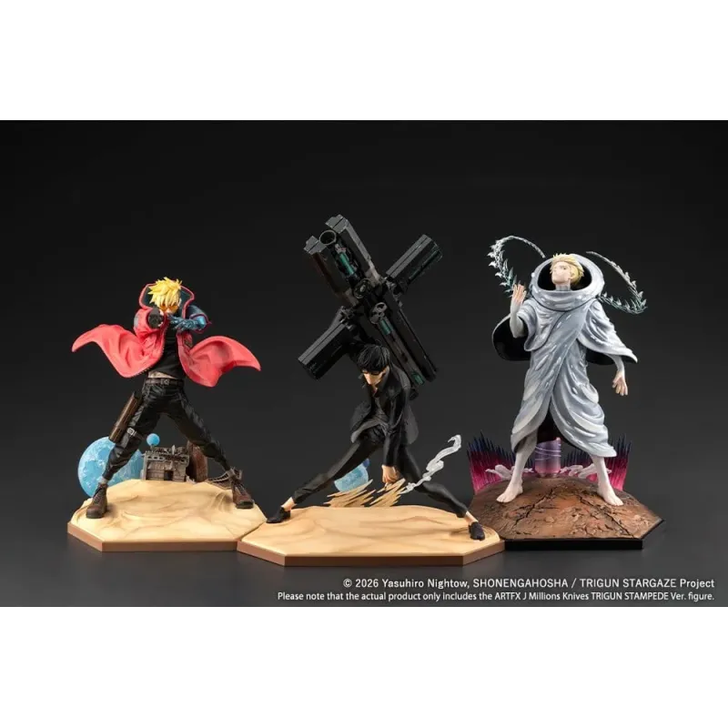 TRIGUN Millions Knives Kotobukiya - Unique Collectible Figure