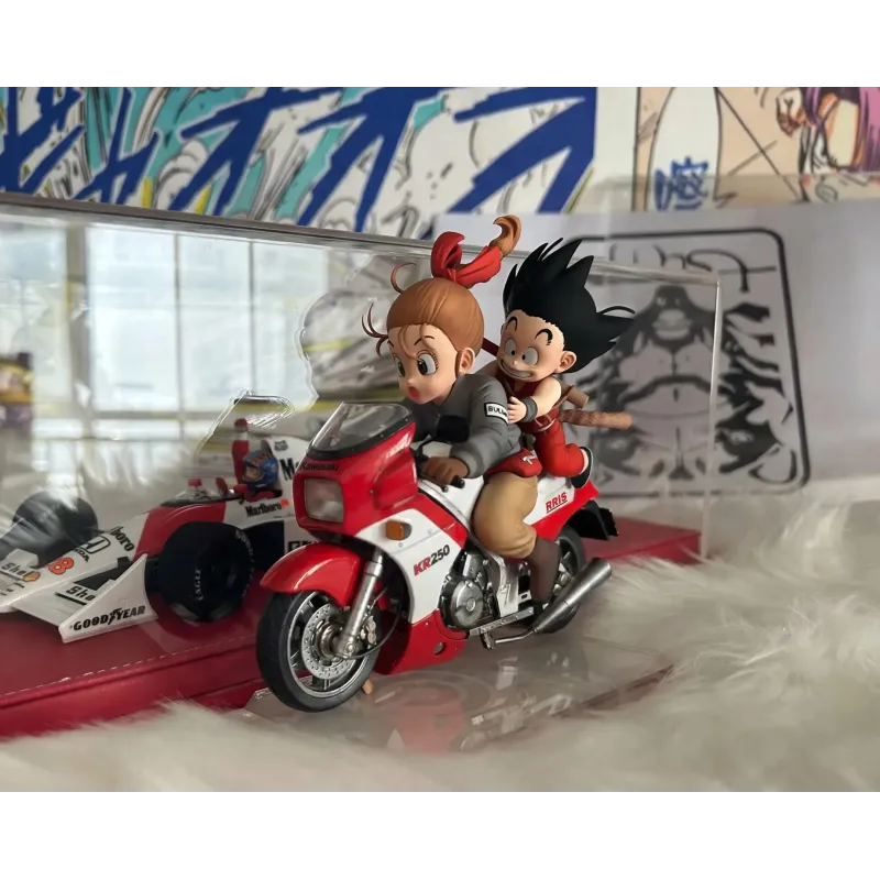 Dragon Ball Bulma X Son Goku Motorcycle SGJ Studio