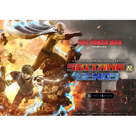 One Punch Man Saitama & Genos Prime 1 Studio