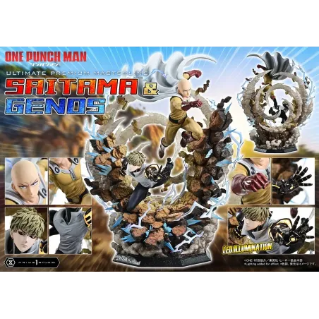 One Punch Man Saitama & Genos Prime 1 Studio