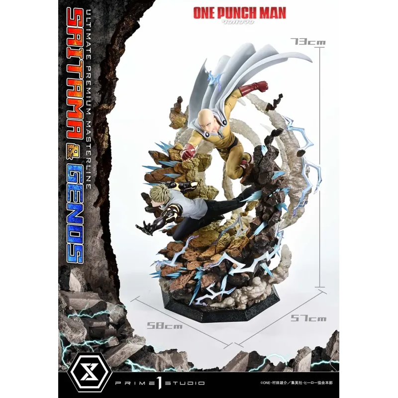 One Punch Man Saitama & Genos Prime 1 Studio