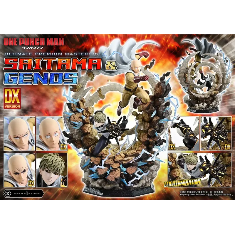 One Punch Man Saitama & Genos Prime 1 Studio