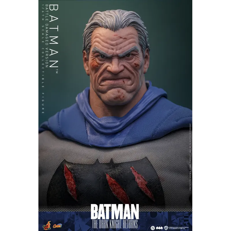 DC Batman: The Dark Knight Returns Batman (Battle Damaged Version) Hot Toys