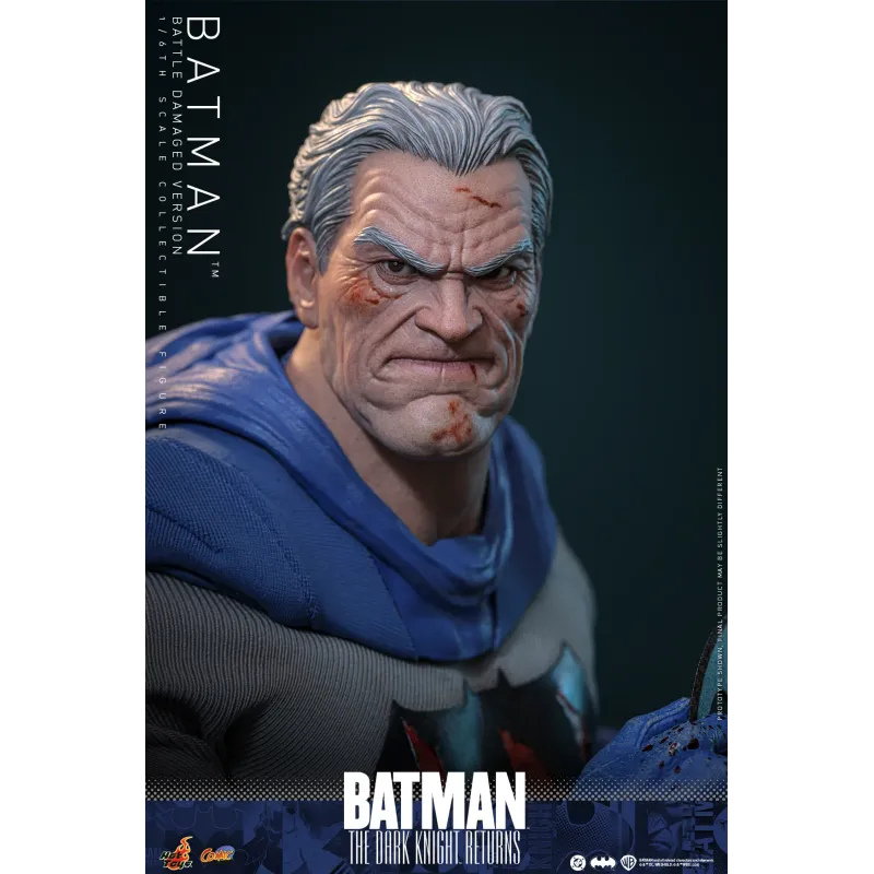 DC Batman: The Dark Knight Returns Batman (Battle Damaged Version) Hot Toys