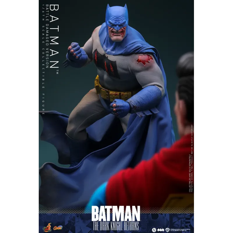 DC Batman: The Dark Knight Returns Batman (Battle Damaged Version) Hot Toys