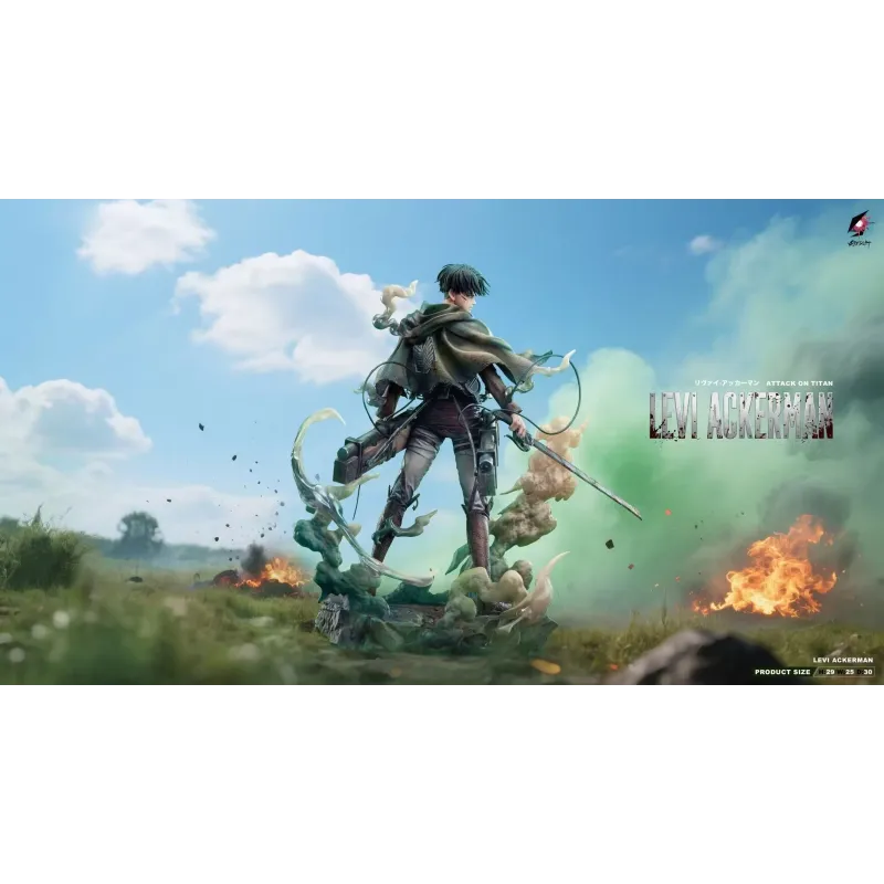 Shingeky No Kyojin Levi Ackerman Scarlet Studio