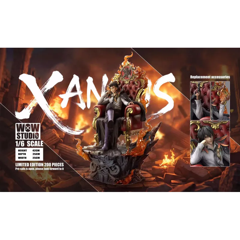 WOW Studio XANXUS Throne: High-Performance Gaming Chair