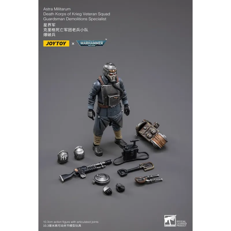 Warhammer 40k Series Astra Militarum Krieger Veteran Squad SET 6 JOYTOY