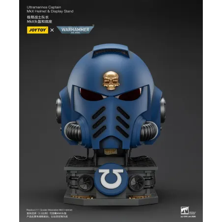 Warhammer 40K Ultramarines Captain MkX Helmet JOYTOY